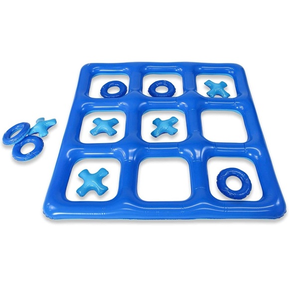 ‼️FINAL CLEARANCE SALE‼️ Inflatable Waterproof Jumbo Tic Tac Toe Game PoolCandy - Picture 4 of 15